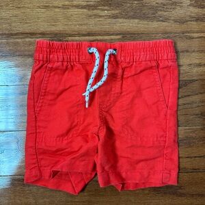 Janie and Jack Vibrant Red Kids Shorts